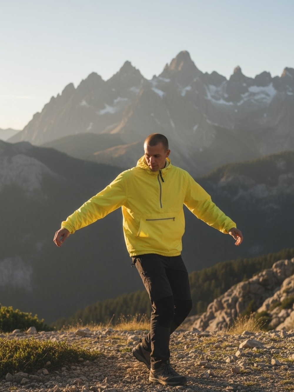 Charles River Apparel Lightweight Pullover Rain Jacket Sz XL